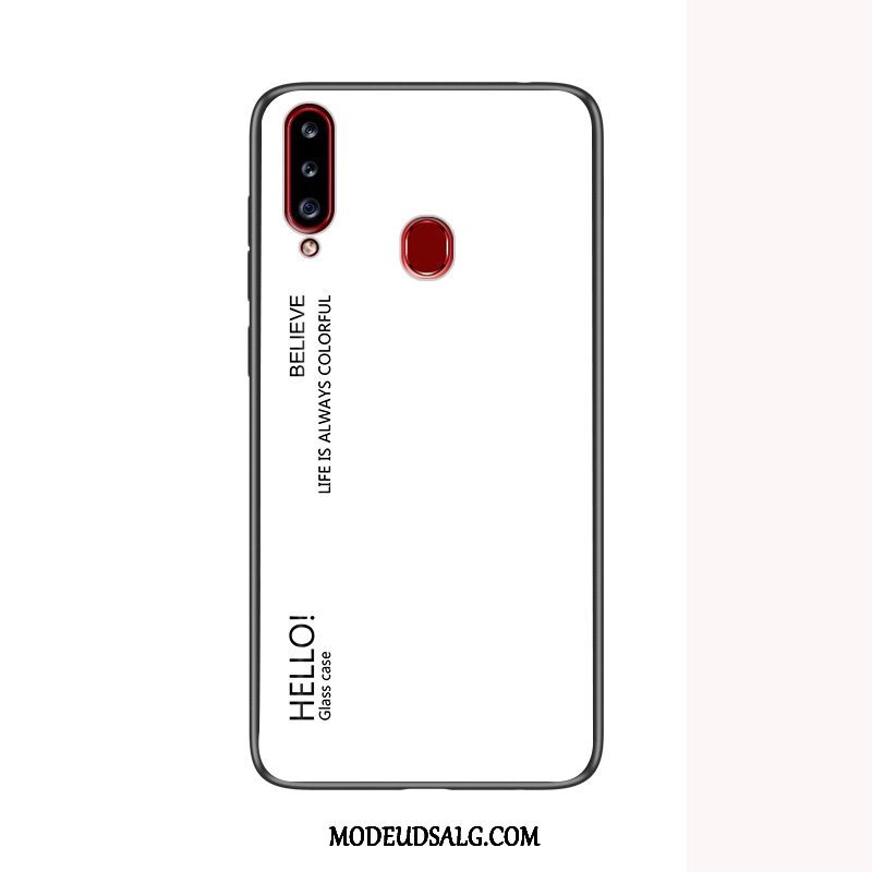 Samsung Galaxy A20s Etui Gradient Cover Beskyttelse Hård Trendy