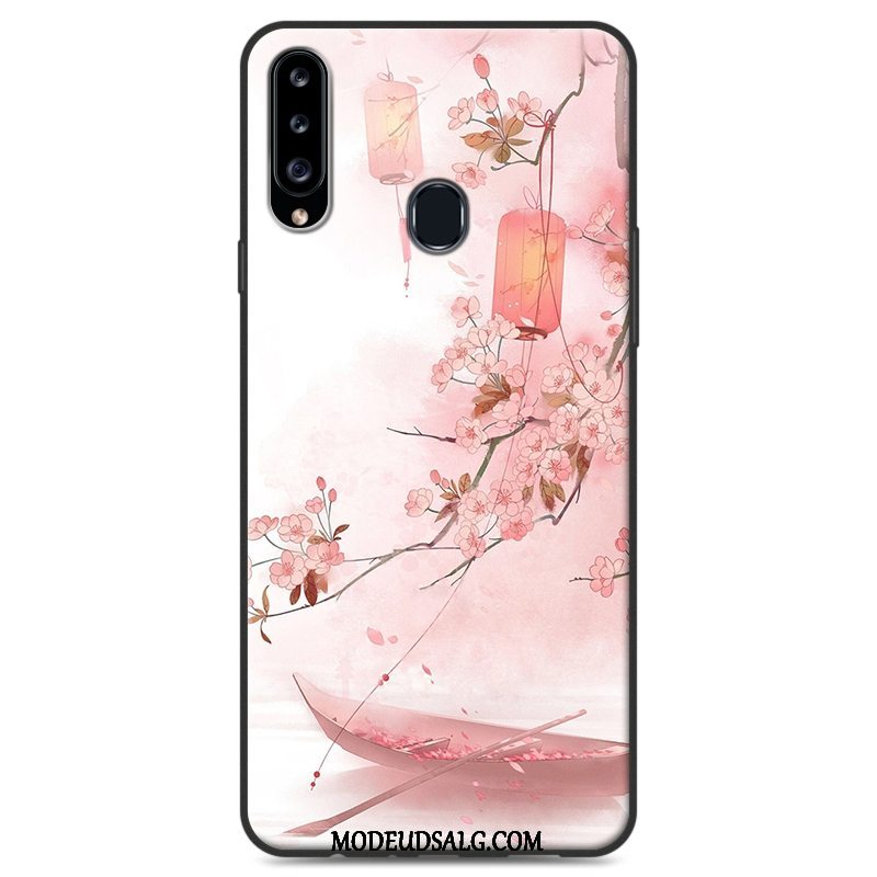 Samsung Galaxy A20s Etui Hængende Ornamenter Silikone Beskyttelse Blød Cover