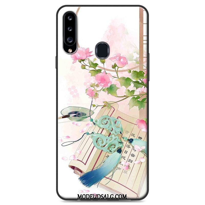 Samsung Galaxy A20s Etui Hængende Ornamenter Silikone Beskyttelse Blød Cover