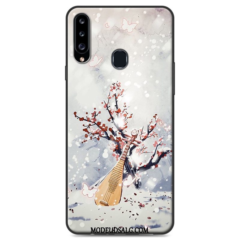 Samsung Galaxy A20s Etui Hængende Ornamenter Silikone Beskyttelse Blød Cover