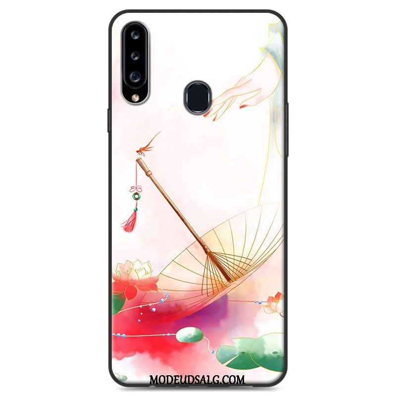 Samsung Galaxy A20s Etui Hængende Ornamenter Silikone Beskyttelse Blød Cover