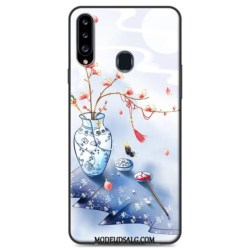 Samsung Galaxy A20s Etui Hængende Ornamenter Silikone Beskyttelse Blød Cover