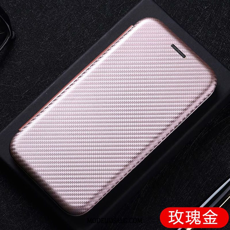 Samsung Galaxy A21s Etui Cover High End Folio Fiber Beskyttelse