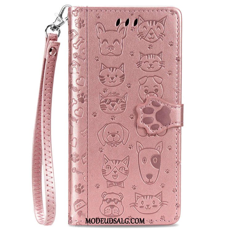 Samsung Galaxy A21s Etui Grøn Cartoon Smuk Clamshell Anti-fald