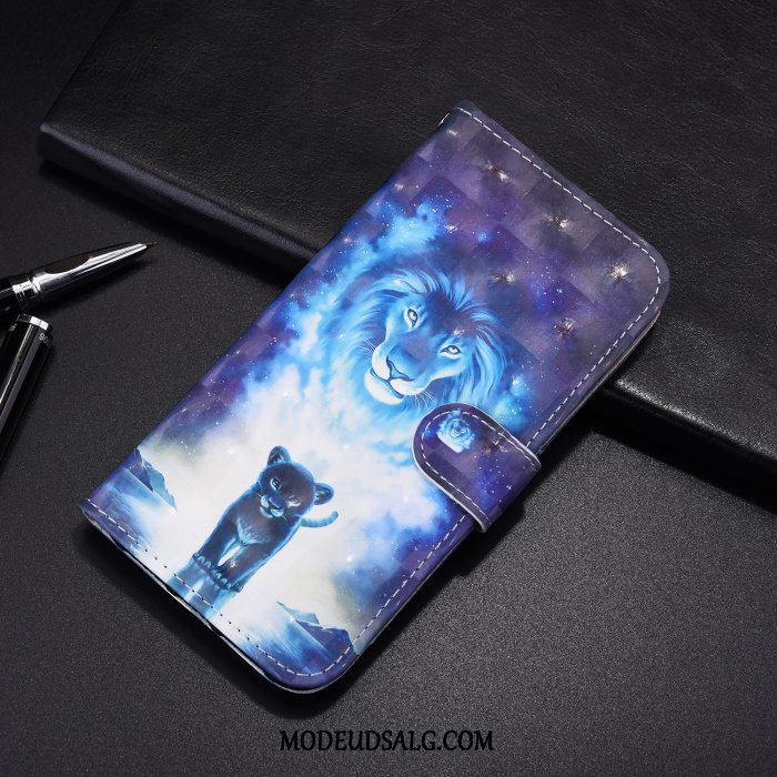 Samsung Galaxy A21s Etui Lædertaske Cover Beskyttelse Cartoon Clamshell