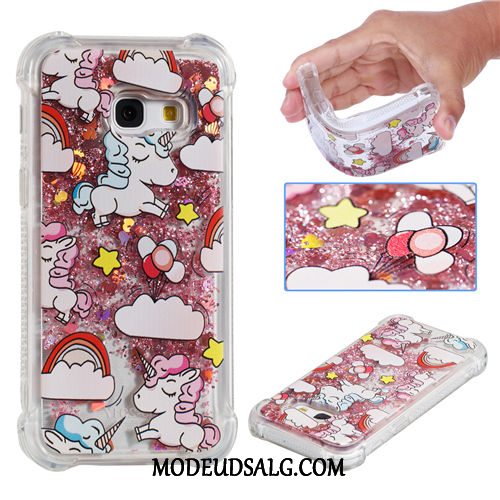 Samsung Galaxy A3 2017 Etui / Cover Hængende Ornamenter Silikone Blød Cartoon