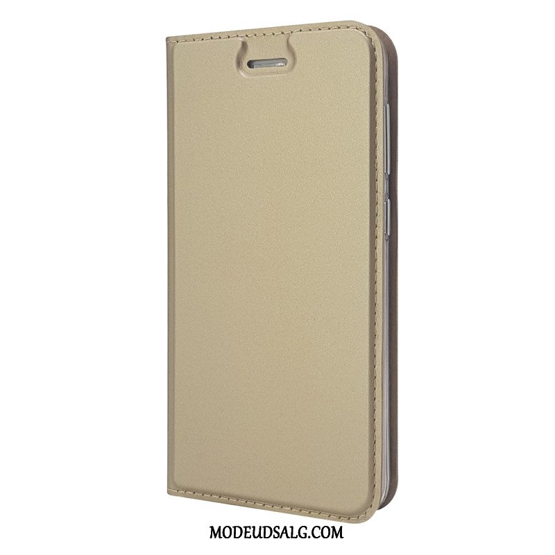 Samsung Galaxy A3 2017 Etui Guld Anti-fald Kort Cover Beskyttelse