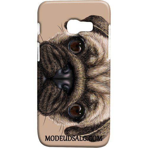 Samsung Galaxy A3 2017 Etui Nubuck Kat Cover Hund Kreativ