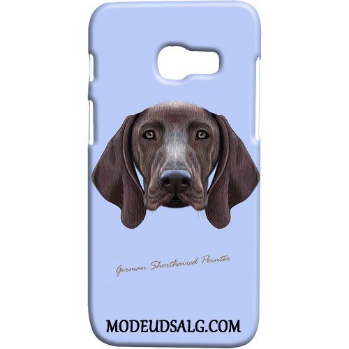 Samsung Galaxy A3 2017 Etui Nubuck Kat Cover Hund Kreativ