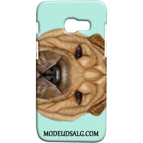 Samsung Galaxy A3 2017 Etui Nubuck Kat Cover Hund Kreativ