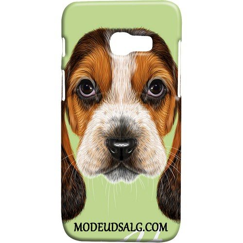 Samsung Galaxy A3 2017 Etui Nubuck Kat Cover Hund Kreativ