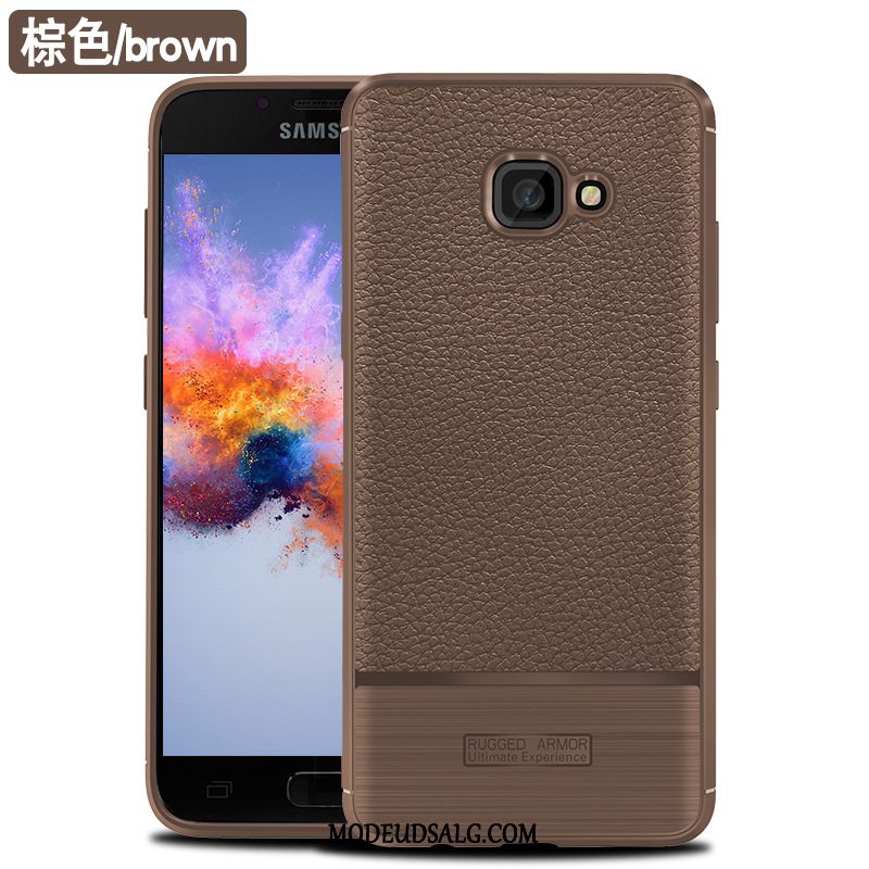 Samsung Galaxy A3 2017 Etui Silikone Beskyttelse Cover Grå Anti-fald