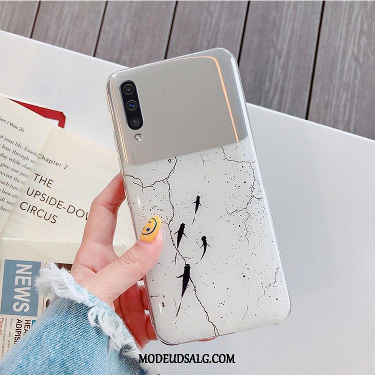 Samsung Galaxy A30s Etui Alt Inklusive Lilla Cover Kunst Mode