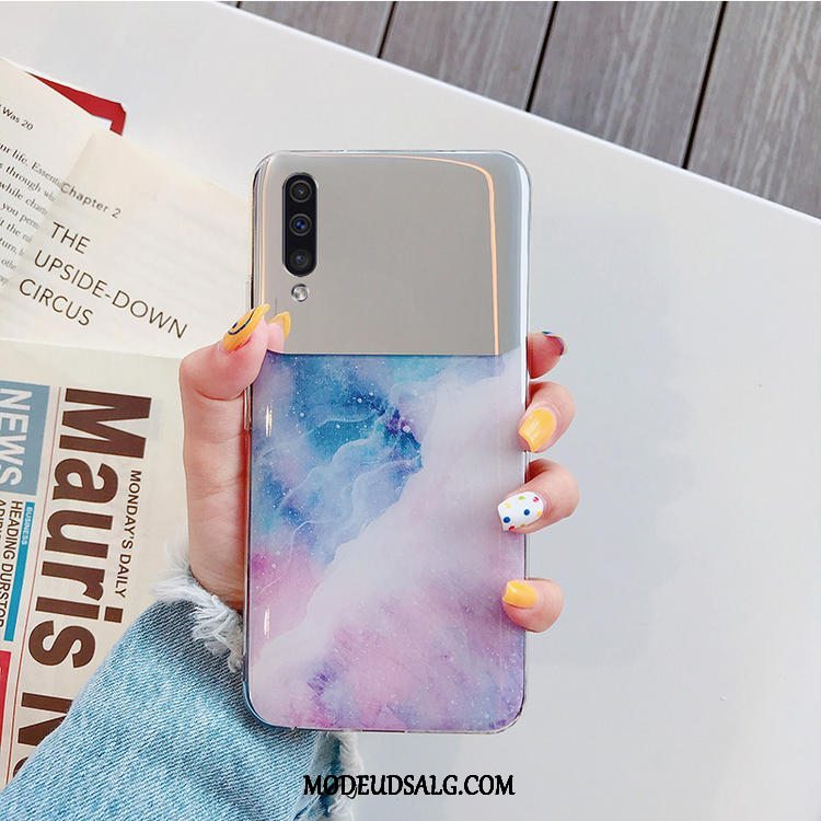 Samsung Galaxy A30s Etui Alt Inklusive Lilla Cover Kunst Mode