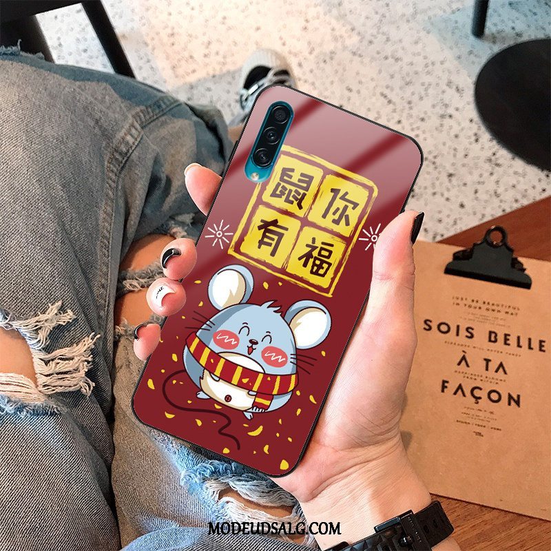 Samsung Galaxy A30s Etui Anti-fald Alt Inklusive Cartoon Rotte Cover