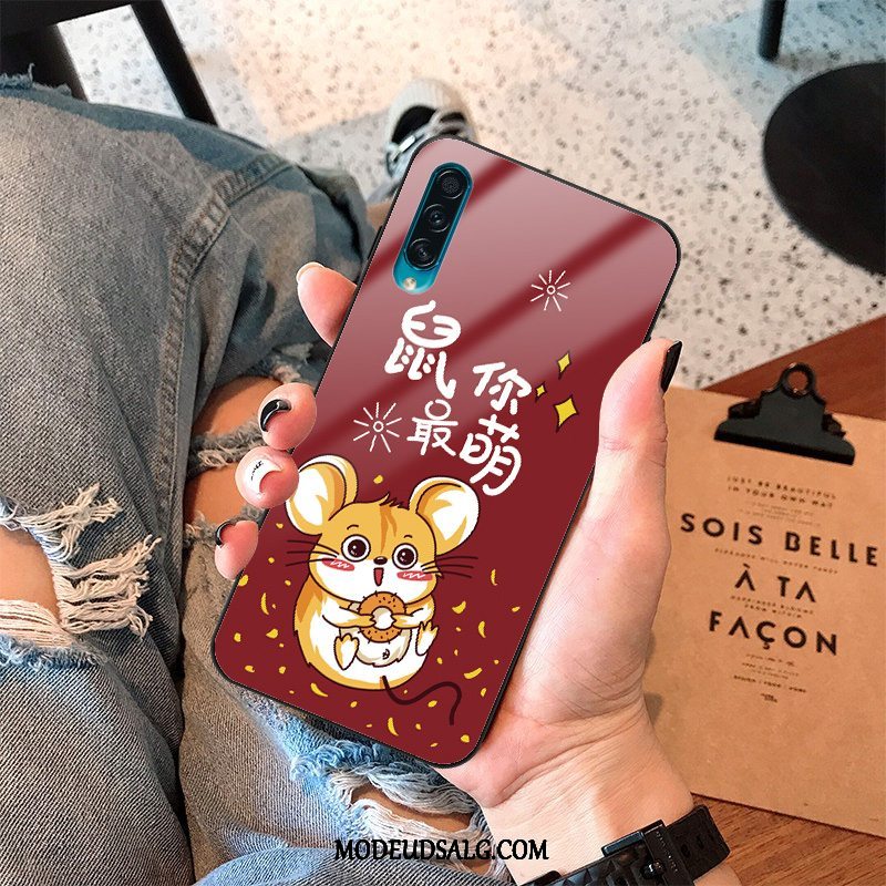 Samsung Galaxy A30s Etui Anti-fald Alt Inklusive Cartoon Rotte Cover