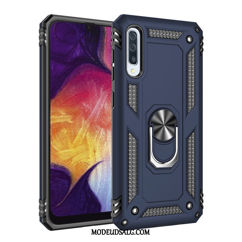 Samsung Galaxy A30s Etui Blød Beskyttelse Ring Hård Cover