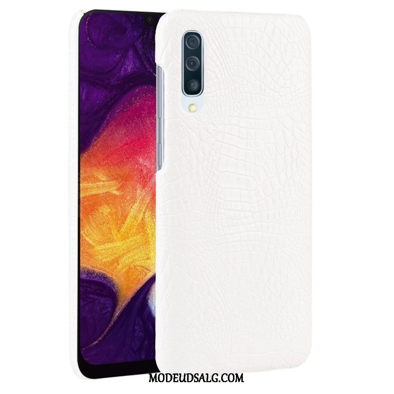 Samsung Galaxy A30s Etui / Cover Beskyttelse Læder Krokodille Mønster Kvalitet