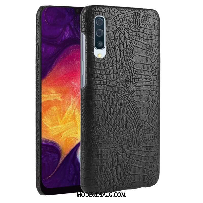 Samsung Galaxy A30s Etui / Cover Beskyttelse Læder Krokodille Mønster Kvalitet