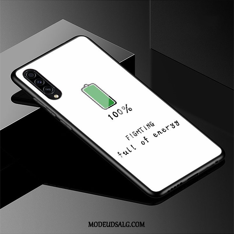 Samsung Galaxy A30s Etui / Cover Cartoon Beskyttelse Silikone Lyserød