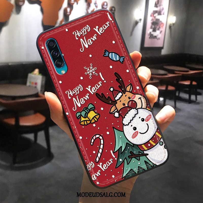 Samsung Galaxy A30s Etui / Cover Cartoon Silikone Blød Anti-fald Trend