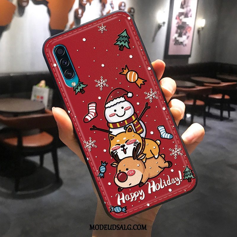 Samsung Galaxy A30s Etui / Cover Cartoon Silikone Blød Anti-fald Trend