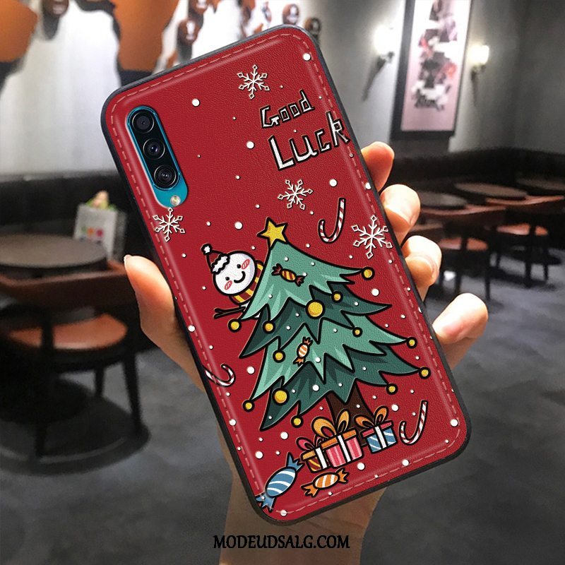 Samsung Galaxy A30s Etui / Cover Cartoon Silikone Blød Anti-fald Trend