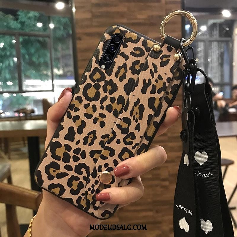 Samsung Galaxy A30s Etui / Cover Lille Sektion Hvid Support Blød Hængende Ornamenter