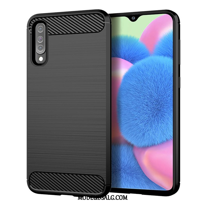 Samsung Galaxy A30s Etui / Cover Mønster Silke Fiber Anti-fald Beskyttelse