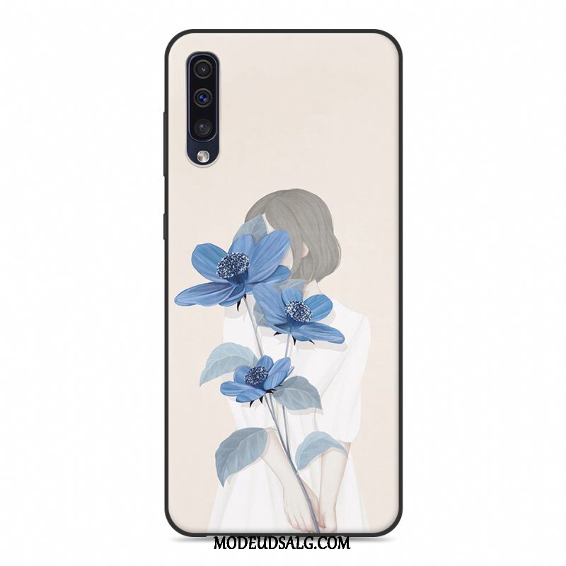 Samsung Galaxy A30s Etui Hvid Beskyttelse Anti-fald Cover Ny