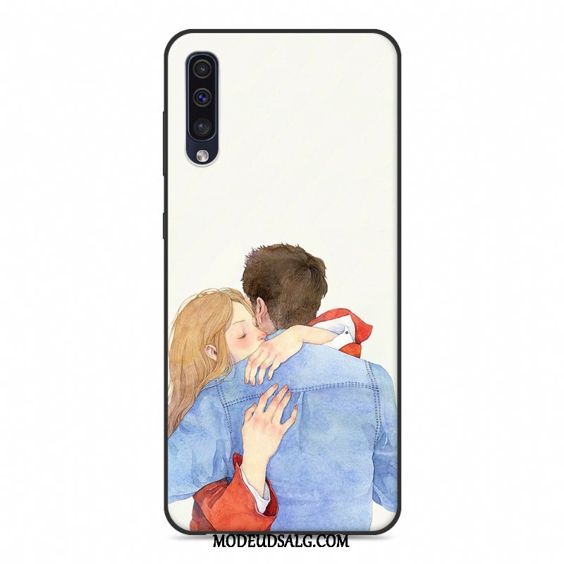 Samsung Galaxy A30s Etui Hvid Beskyttelse Anti-fald Cover Ny