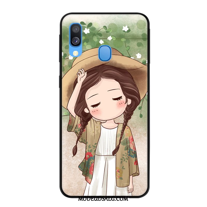 Samsung Galaxy A40 Etui Anti-fald Gul Cover Trend Beskyttelse