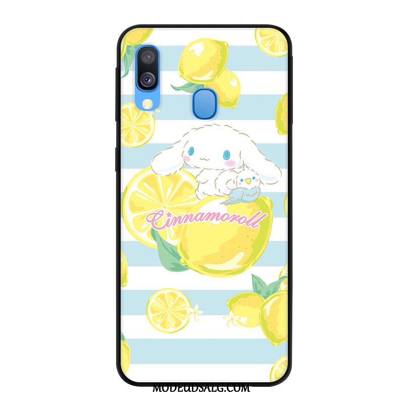 Samsung Galaxy A40 Etui Anti-fald Gul Cover Trend Beskyttelse