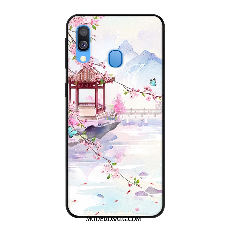 Samsung Galaxy A40 Etui Anti-fald Gul Cover Trend Beskyttelse