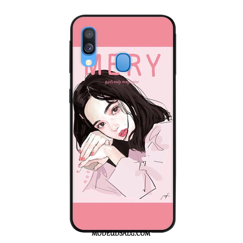 Samsung Galaxy A40 Etui Anti-fald Gul Cover Trend Beskyttelse