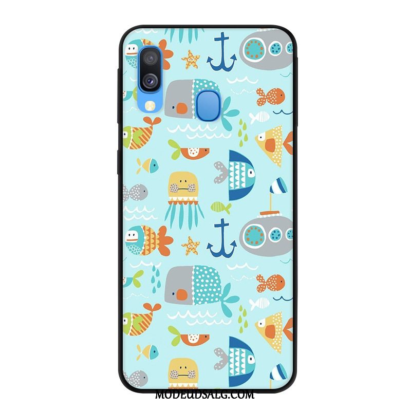 Samsung Galaxy A40 Etui Anti-fald Gul Cover Trend Beskyttelse