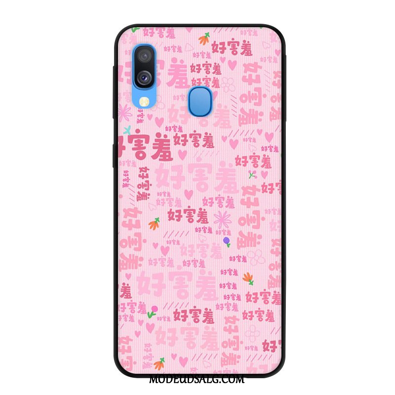 Samsung Galaxy A40 Etui Anti-fald Gul Cover Trend Beskyttelse