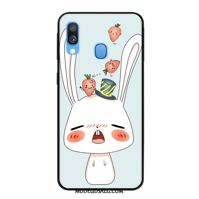 Samsung Galaxy A40 Etui / Cover Beskyttelse Kreativ Af Personlighed Blå