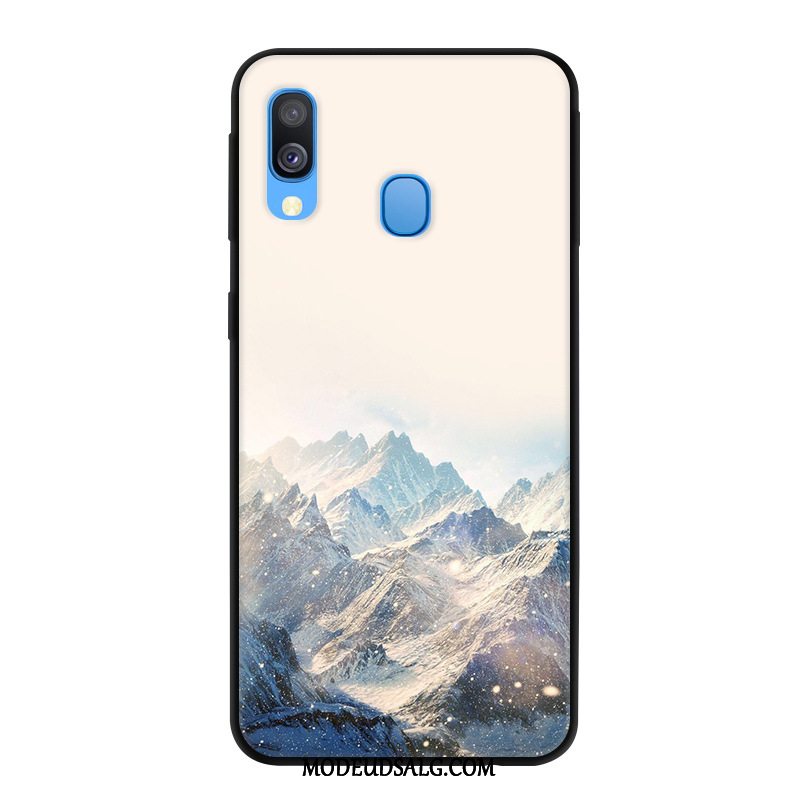 Samsung Galaxy A40 Etui / Cover Beskyttelse Kreativ Af Personlighed Blå