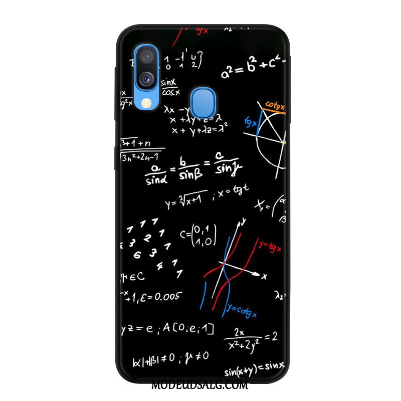 Samsung Galaxy A40 Etui / Cover Beskyttelse Kreativ Af Personlighed Blå