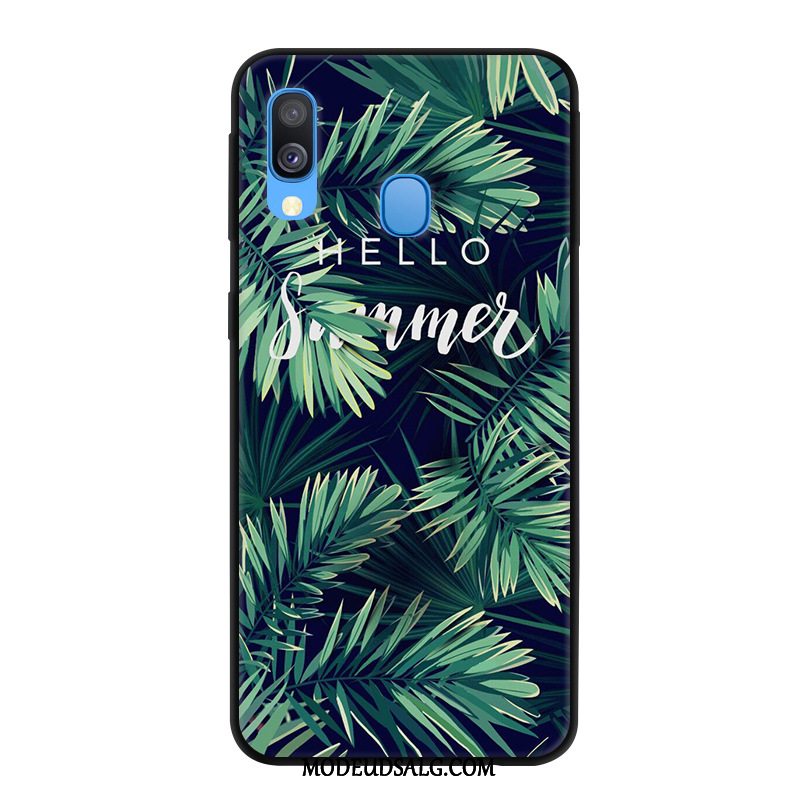 Samsung Galaxy A40 Etui / Cover Beskyttelse Kreativ Af Personlighed Blå