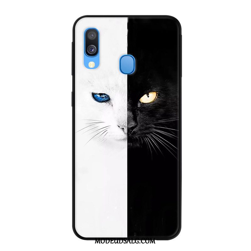 Samsung Galaxy A40 Etui / Cover Beskyttelse Kreativ Af Personlighed Blå