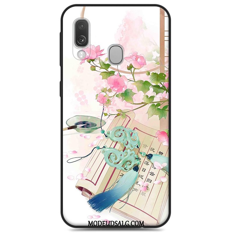 Samsung Galaxy A40 Etui / Cover Lille Sektion Kunst Frisk Silikone Vind