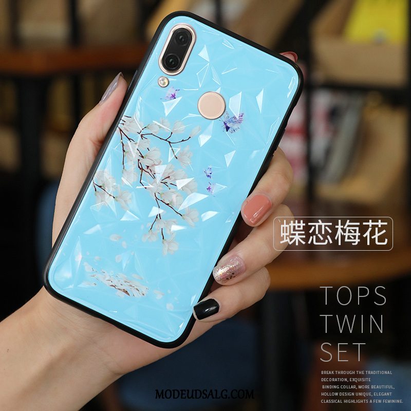 Samsung Galaxy A40 Etui Kreativ Beskyttelse Trendy Cover Glas