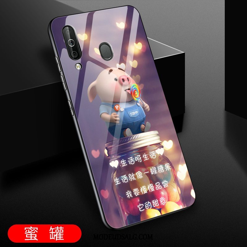 Samsung Galaxy A40s Etui / Cover Blød Smuk Silikone Cartoon Alt Inklusive