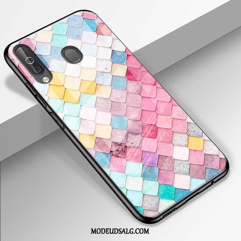 Samsung Galaxy A40s Etui Cover Simple Lyserød Blød Silikone