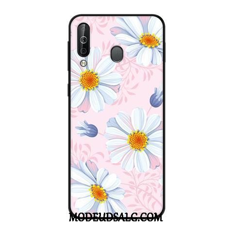 Samsung Galaxy A40s Etui Nubuck Trend Blød Cover Beskyttelse