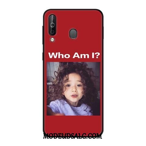 Samsung Galaxy A40s Etui Nubuck Trend Blød Cover Beskyttelse