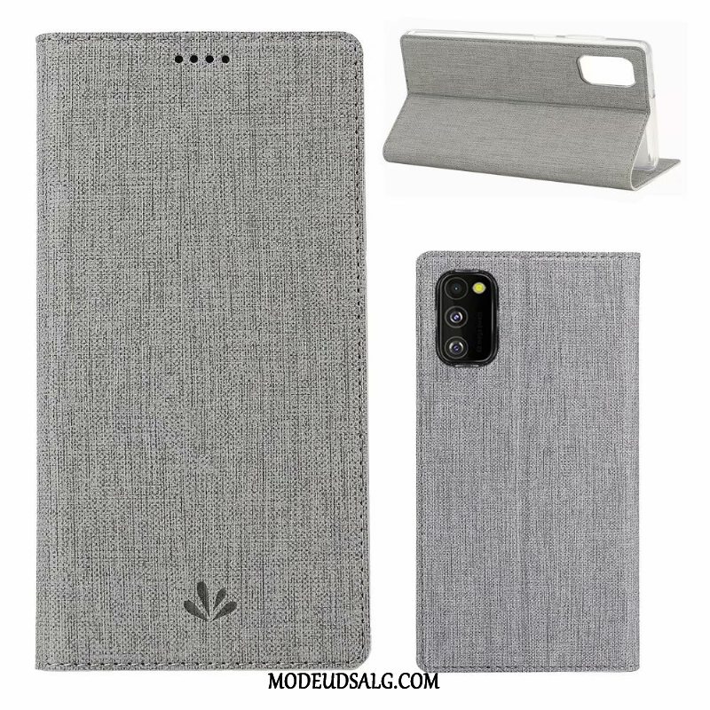 Samsung Galaxy A41 Etui Beskyttelse Support Cover Folio Læder