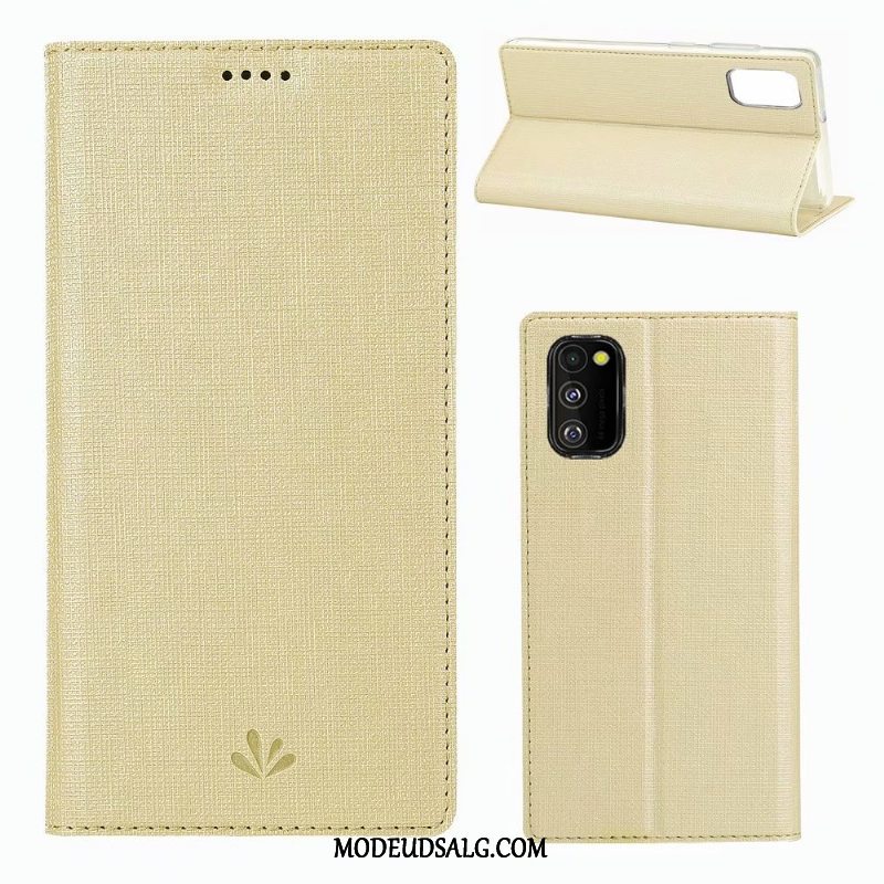 Samsung Galaxy A41 Etui Beskyttelse Support Cover Folio Læder